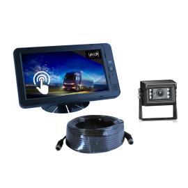 KIT RETROVISION 7“ HD + 1 FULL HD COMPACT CAMERA + 20m KABEL